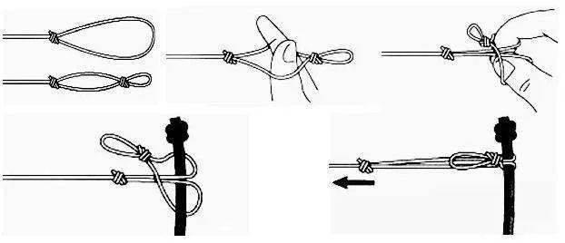 大力马鱼线主线打结技巧详解