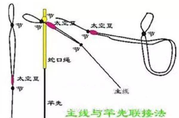 大力马鱼线与主线连接的技巧与艺术