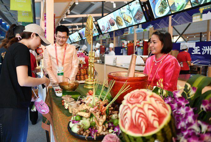 北京市奥林匹克公园美食之旅